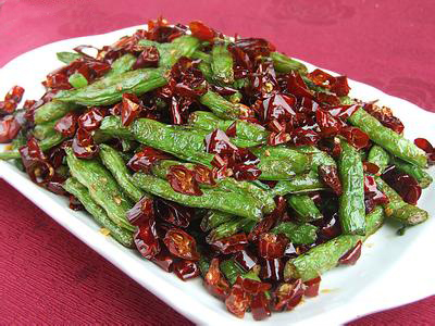 干煸芸豆时价